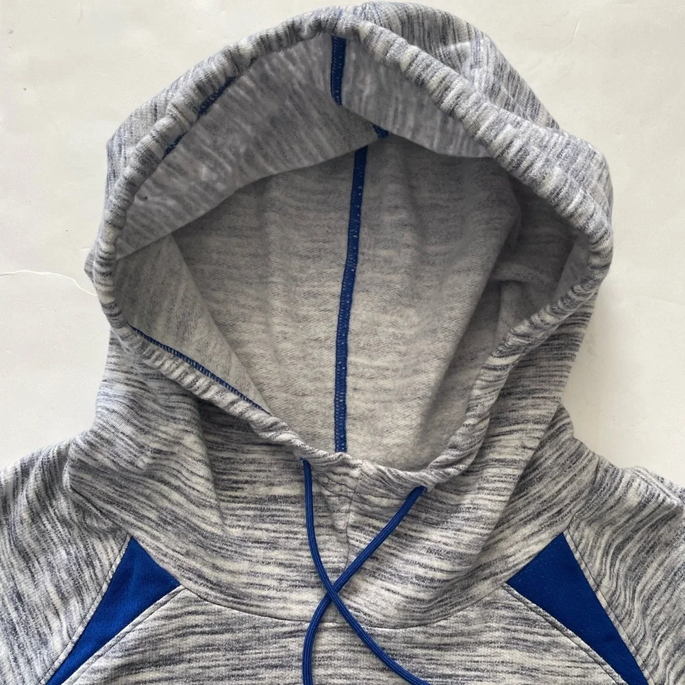 Under Armour Girls Charged Cotton Storm Marble Hoodie Sz 4-6